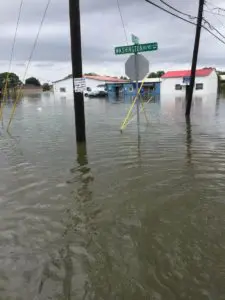 Ubi Caritas Flood Sept 2019 flooded streets