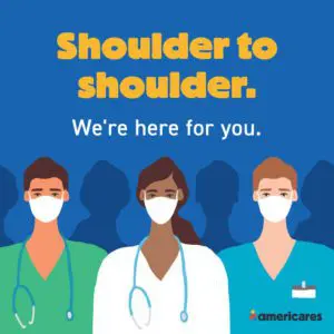 americares-covid americares we're here for you flyer