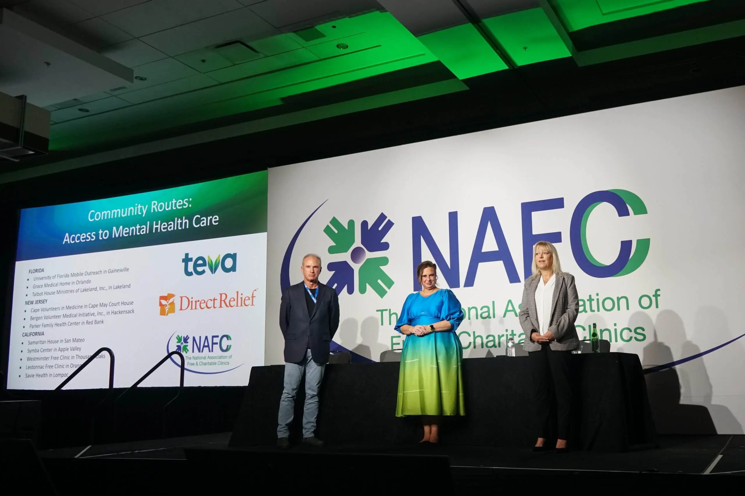 Clinics Across Florida, New Jersey & California Advancing Mental Health in Underserved Communities – Awarded Funding from Teva Pharmaceuticals, Direct Relief and NAFC
