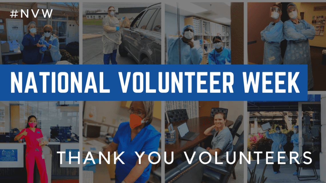 National volunteer week thank you image