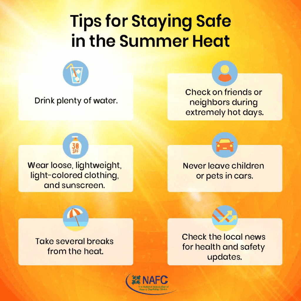 Summer Safety Keeping Healthy Under The Sun NAFC Clinics